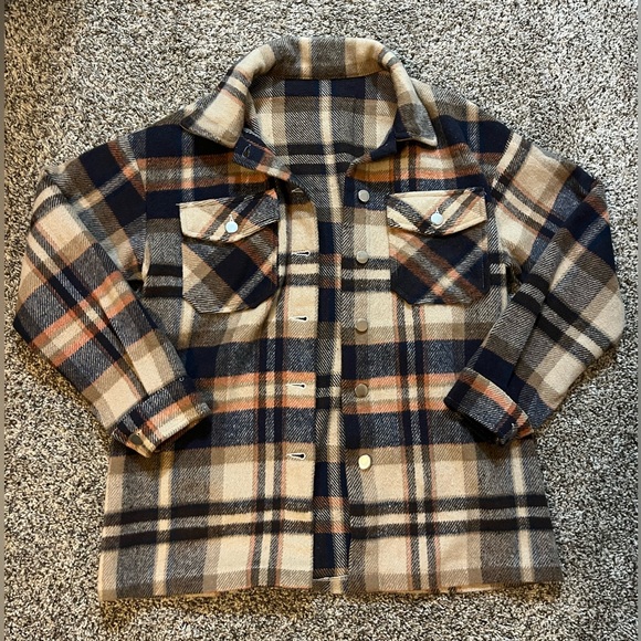Tops - Flannel Shacket